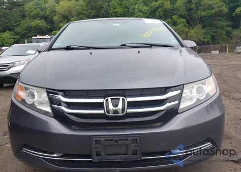 2014 Honda Odyssey Ex-L из США, поврежденный, VIN 5FNRL5H62EB040271